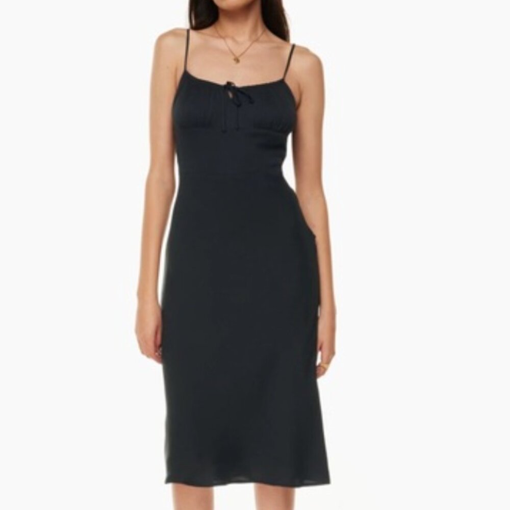 ARITZIA  Midi Dress Black Wilfred